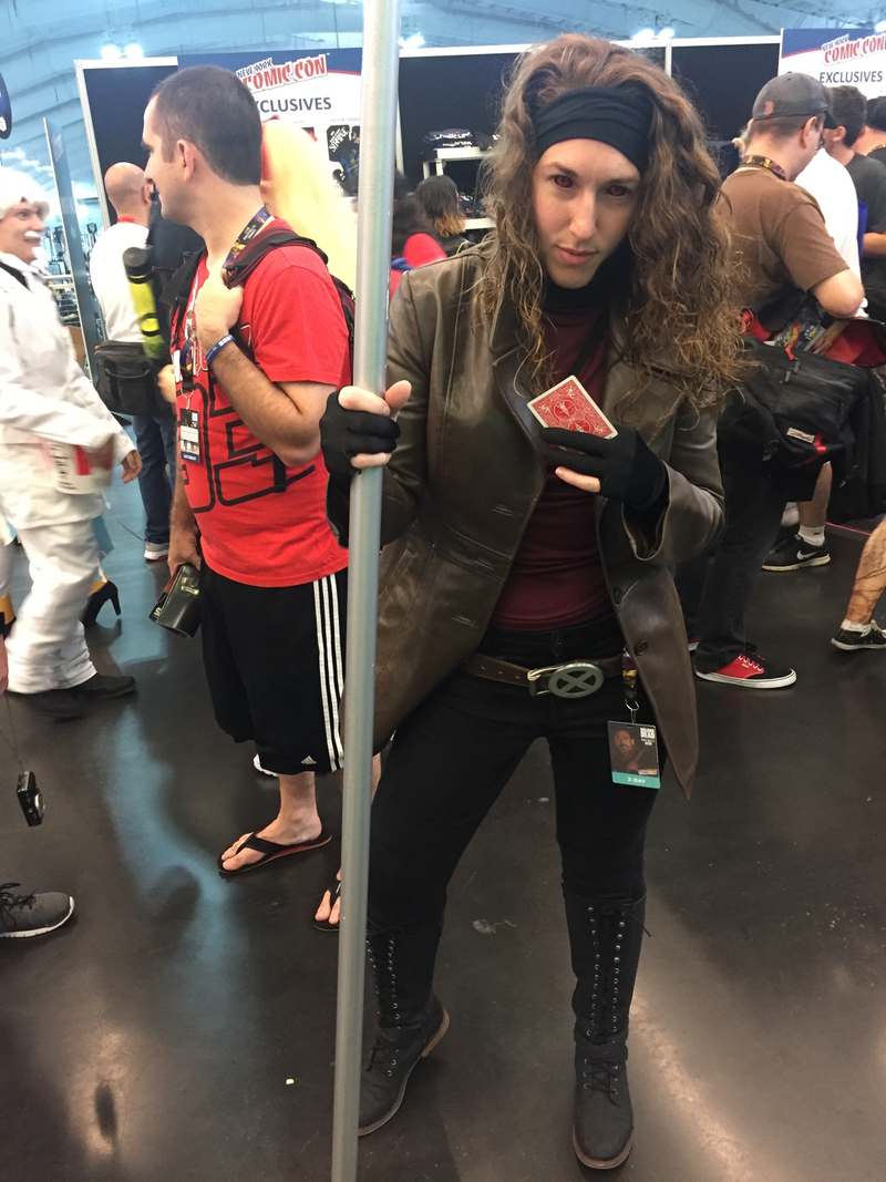 Une belle Gambit cosplay, ma cherie.